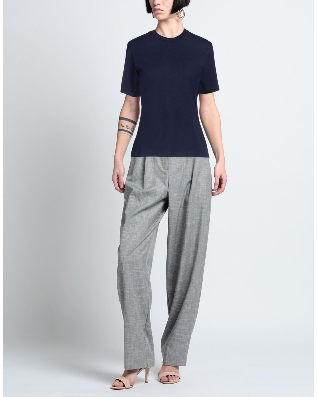 Ferragamo Blue T-Shirt Cotton