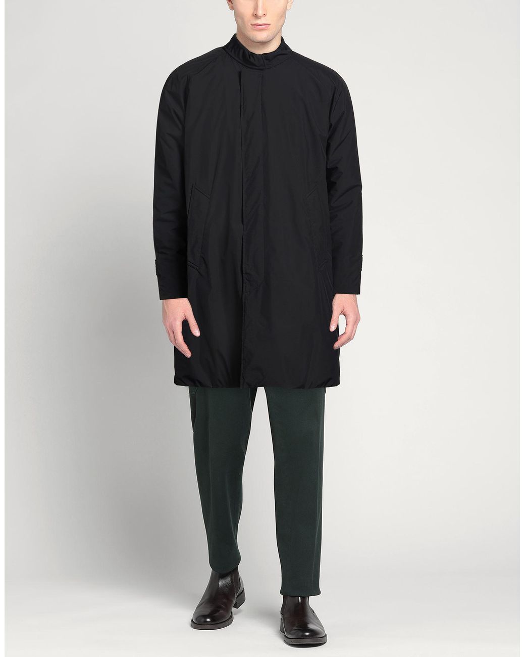 ADHOCONCEPT Blue Coat for men