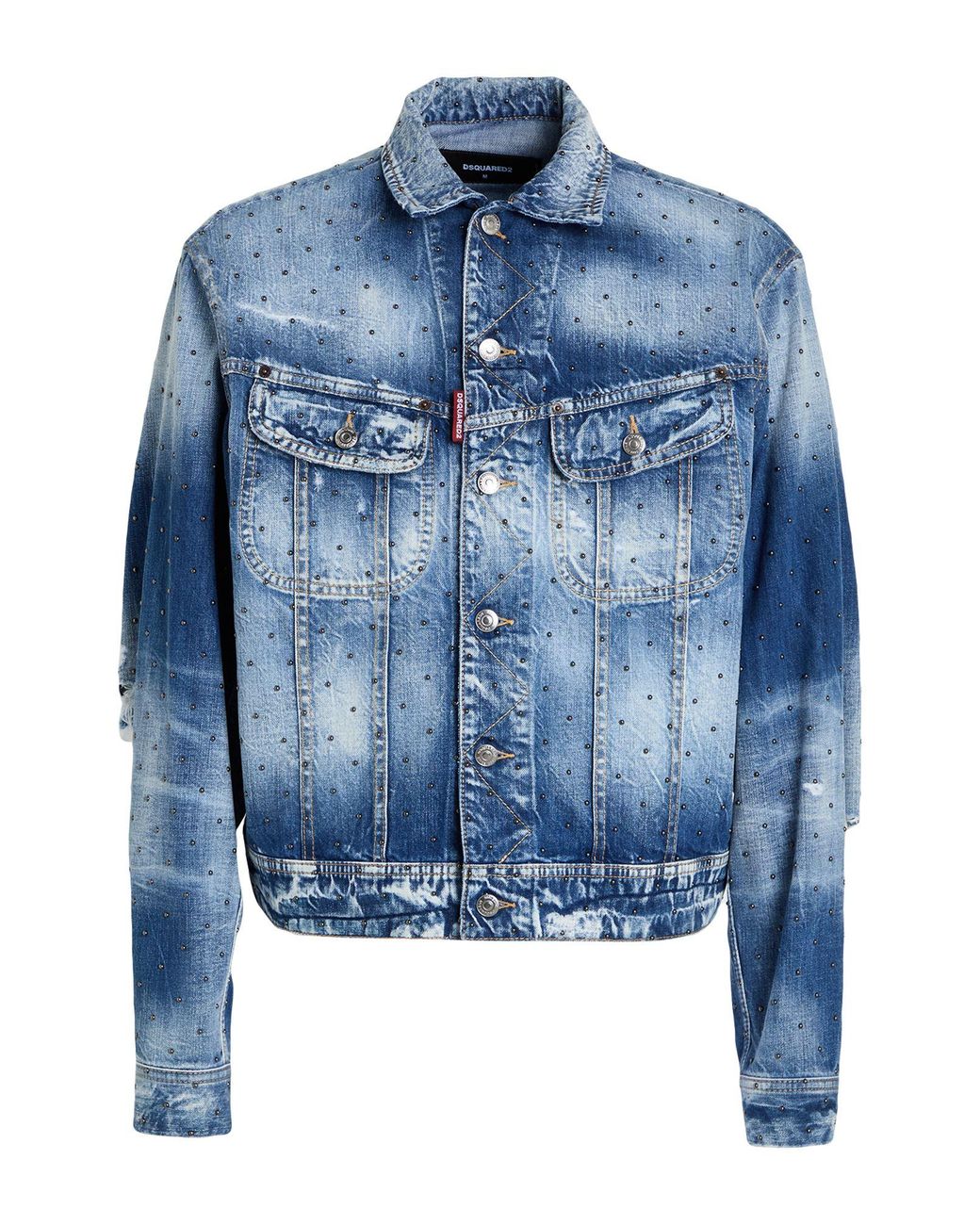 DSquared² Blue Denim Outerwear for men