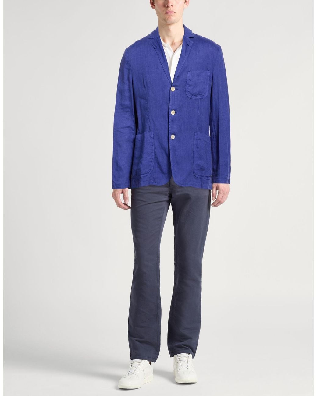 Aspesi Blue Blazer for men