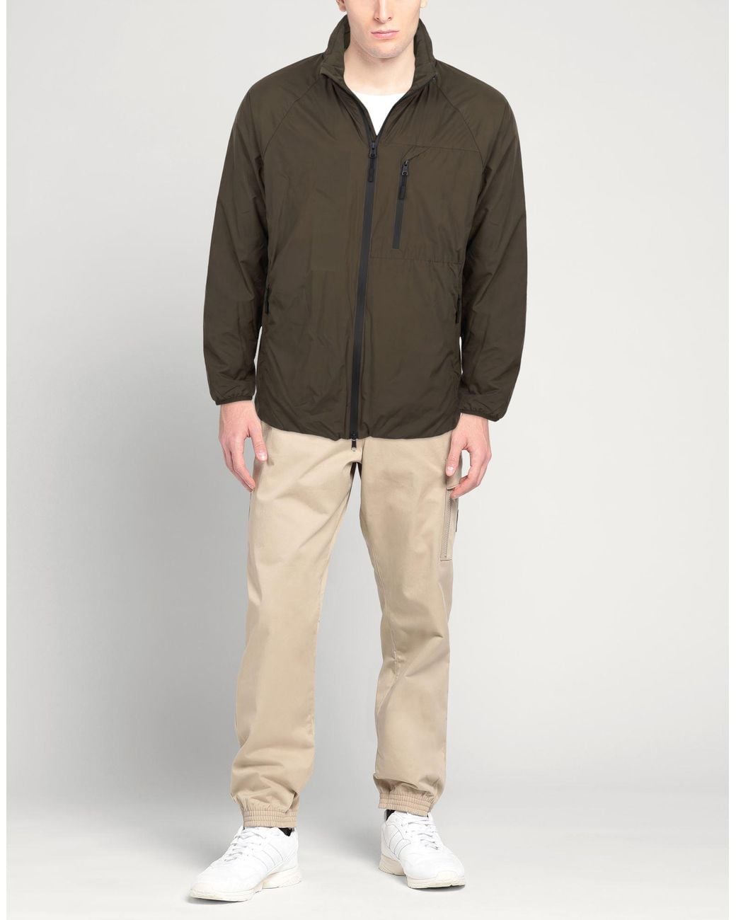 ADHOCONCEPT Green Jacket for men