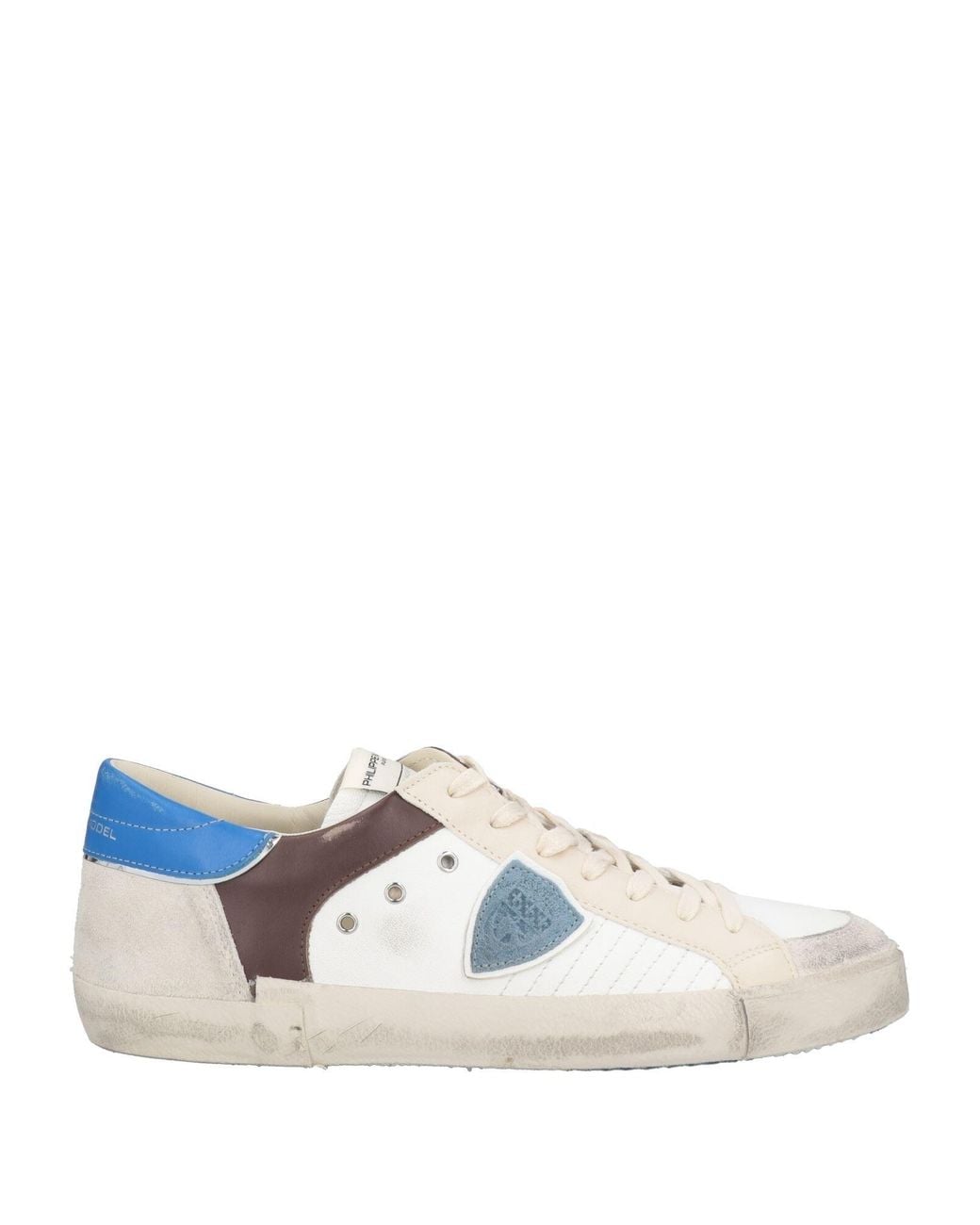Philippe Model Blue Sneakers Leather for men