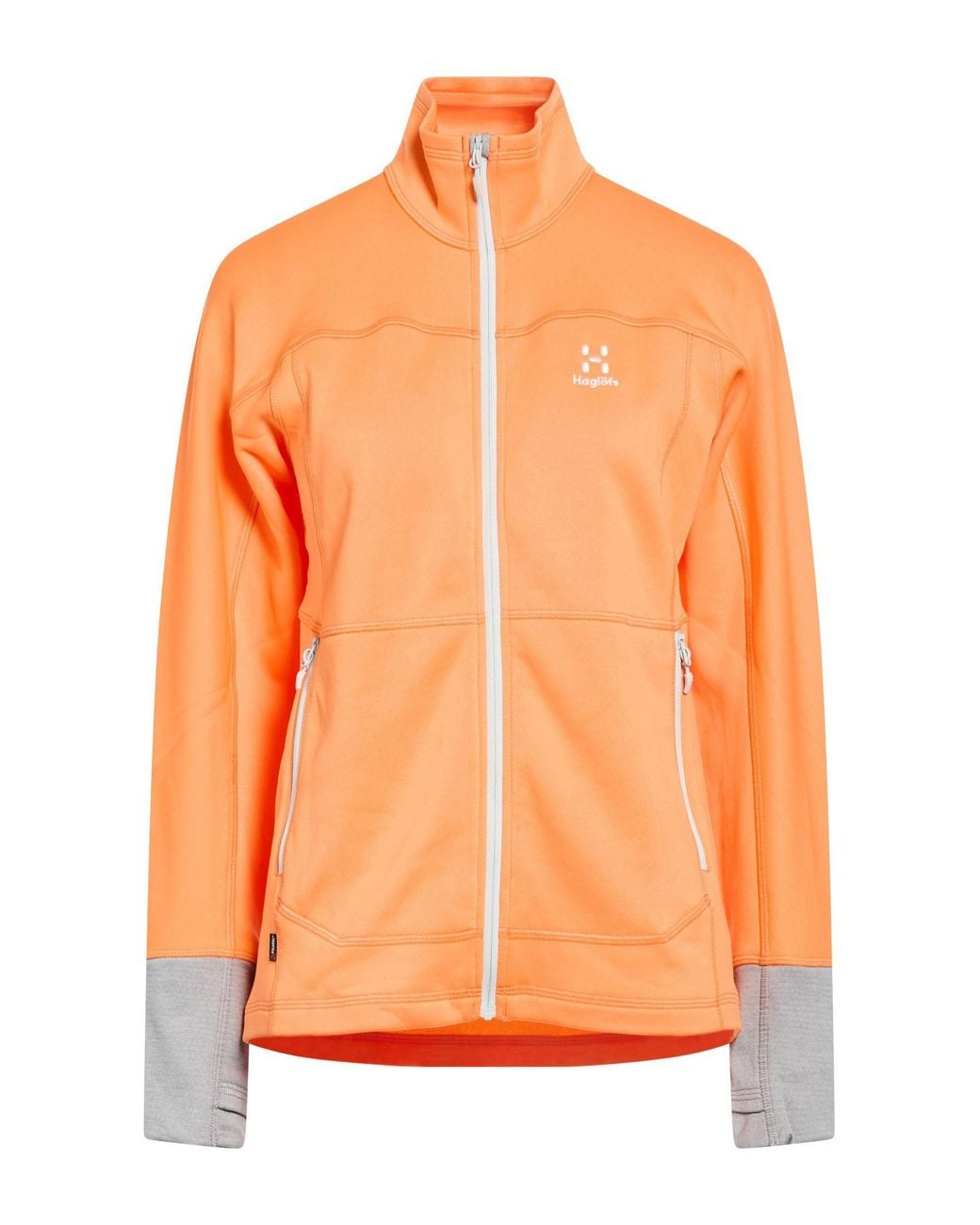 Haglöfs Orange Jacket Recycled Polyester, Lycra