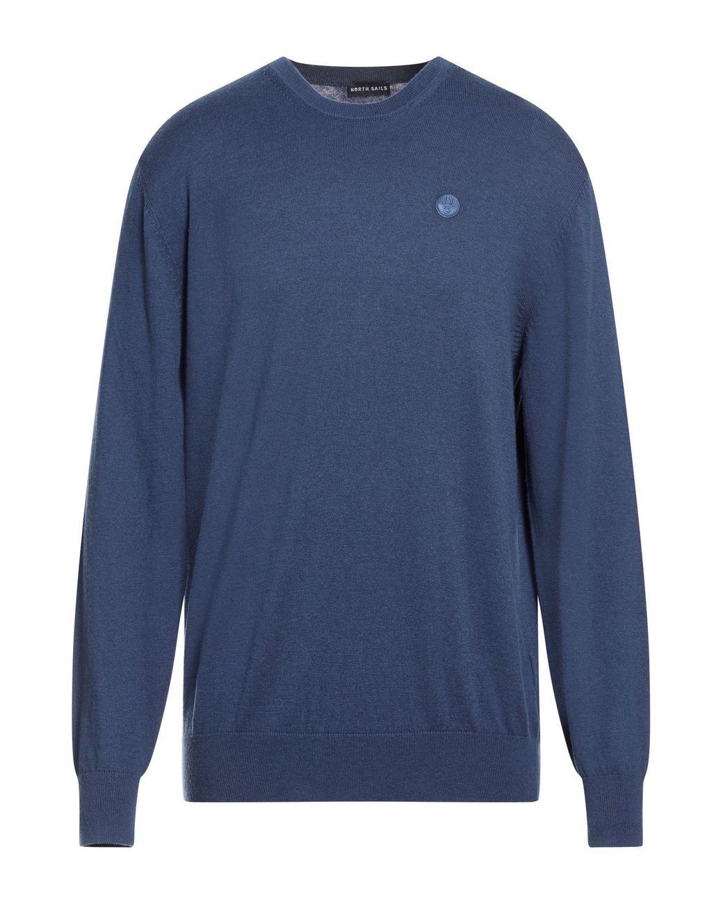 North Sails Blue Sweater Cotton, Wool for men