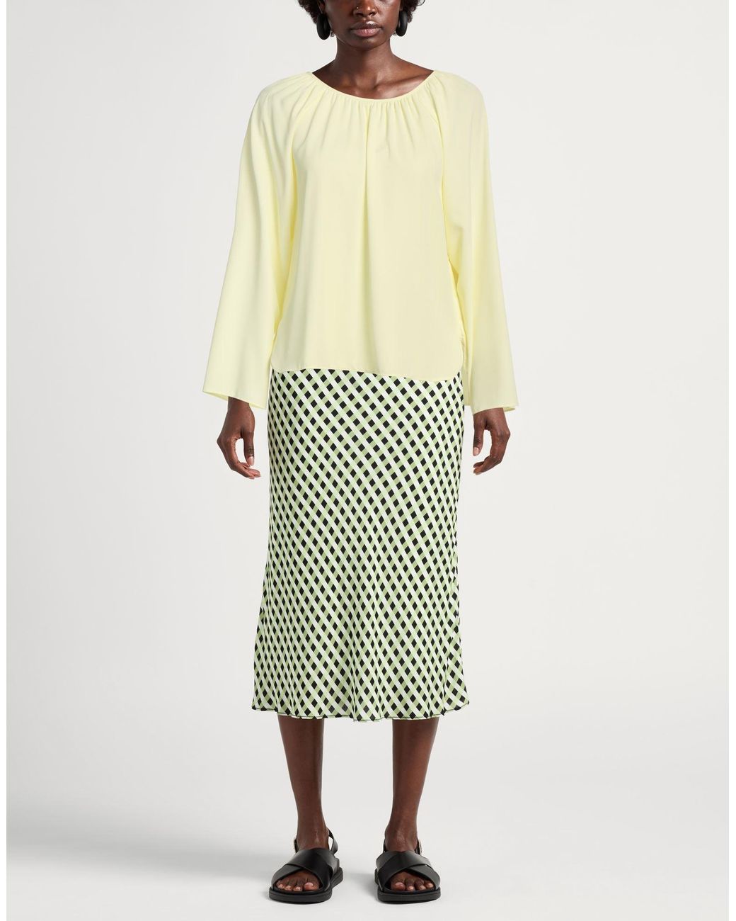 Top ARMANI EXCHANGE de color Yellow