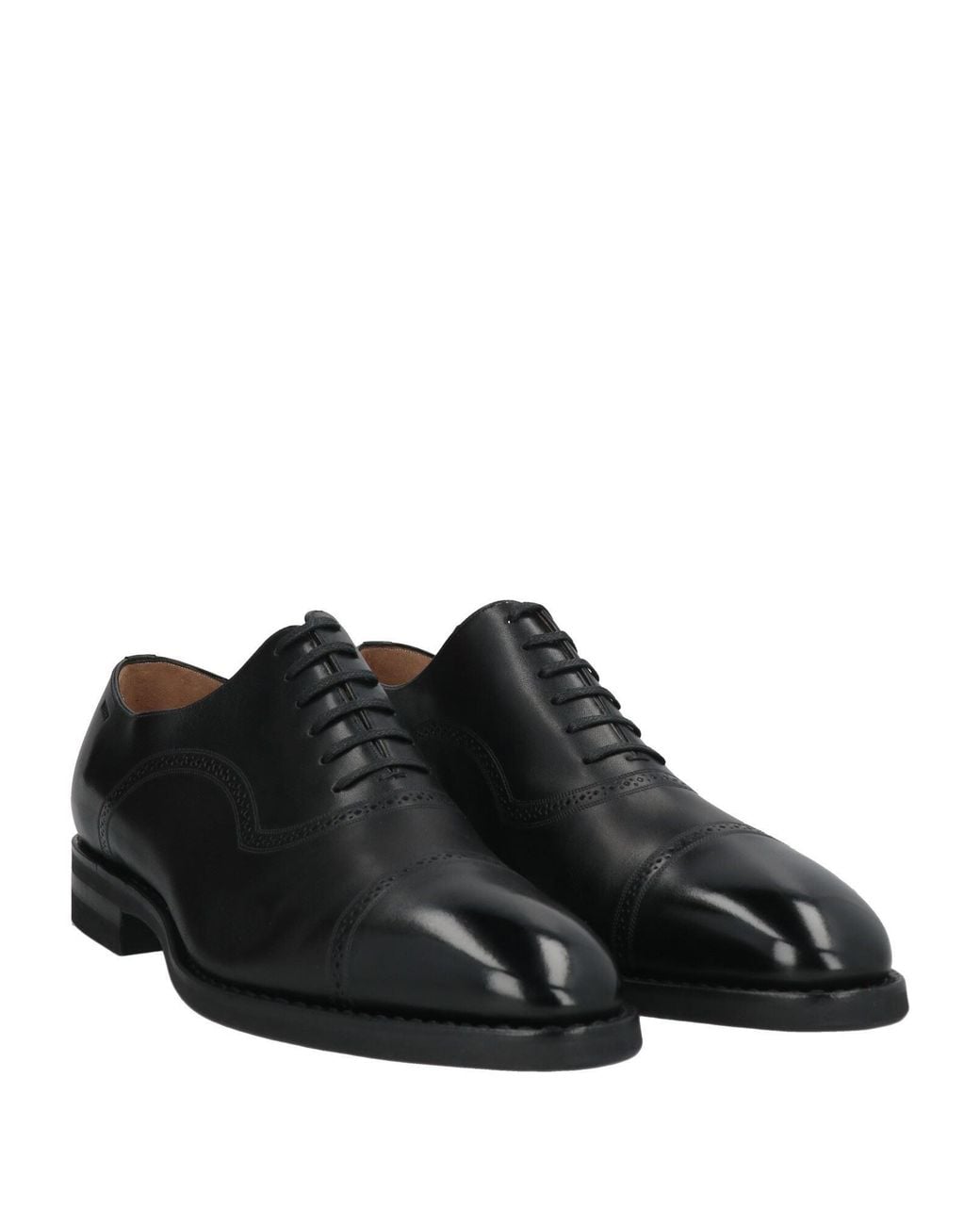 Bally Black Lace-Up Shoes Calfskin for men