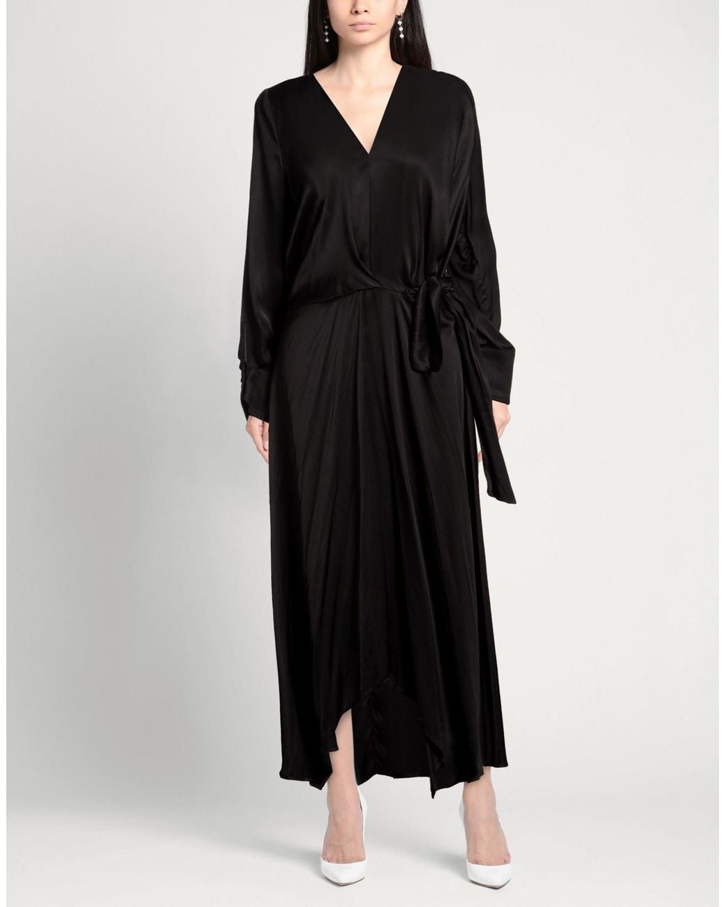 Rebel Queen Black Midi Dress