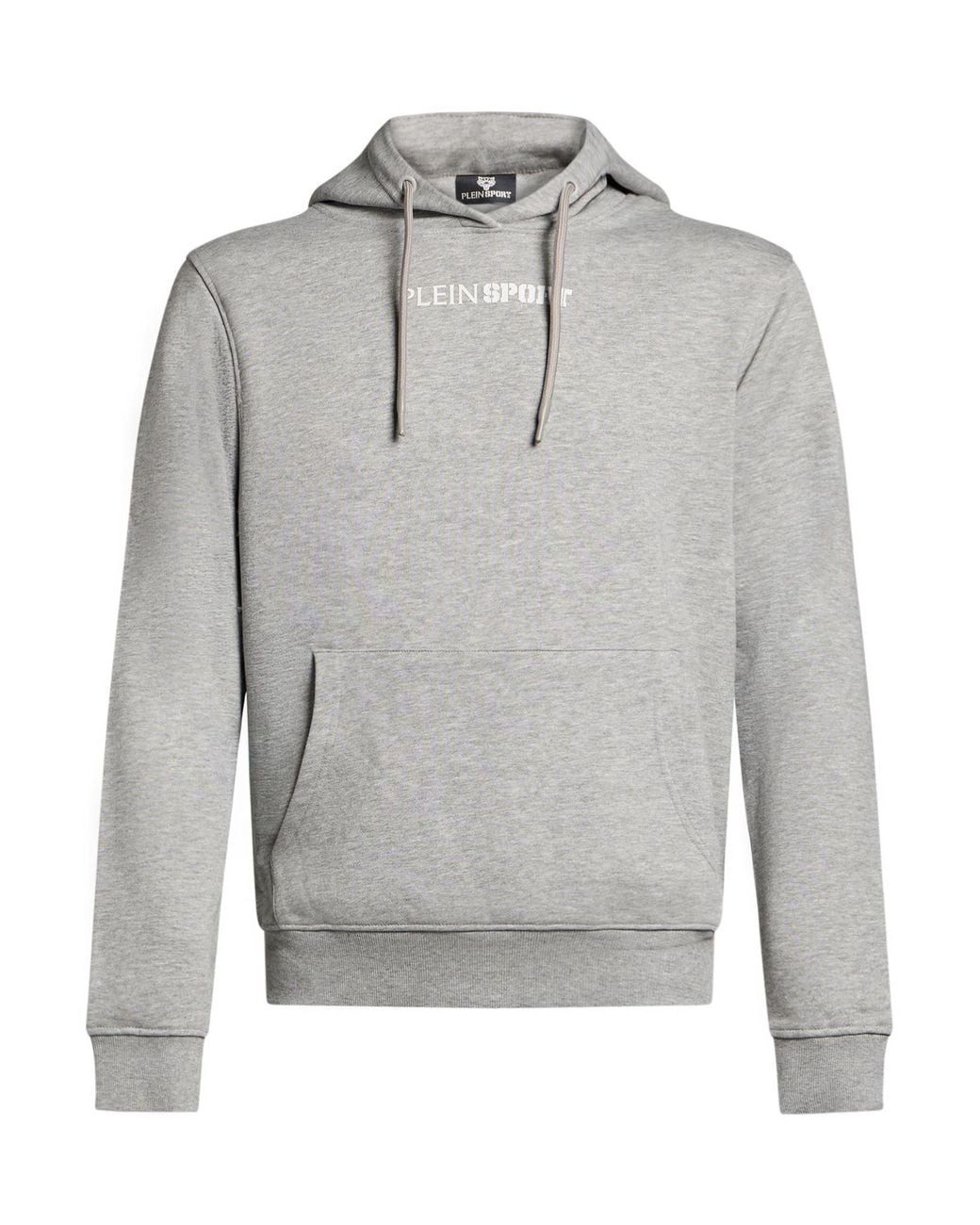 Philipp Plein Gray Light Sweatshirt Cotton for men
