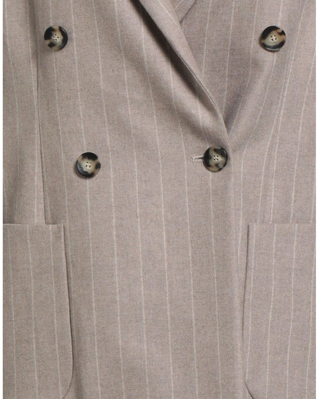 Fedeli Gray Blazer Cashmere
