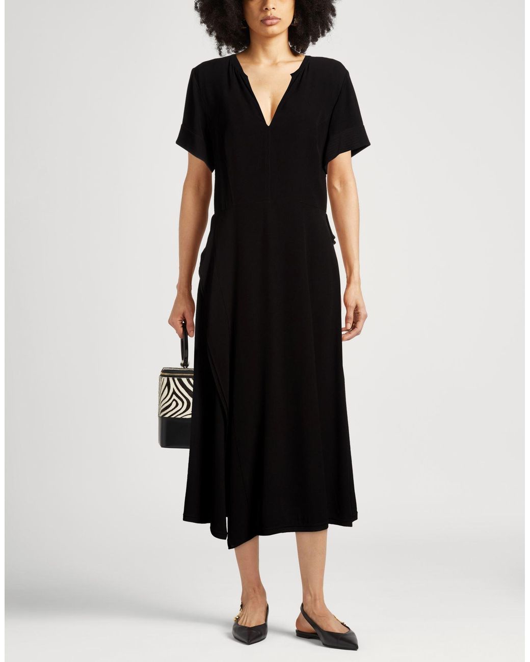 Ulla Johnson Black Midi Dress