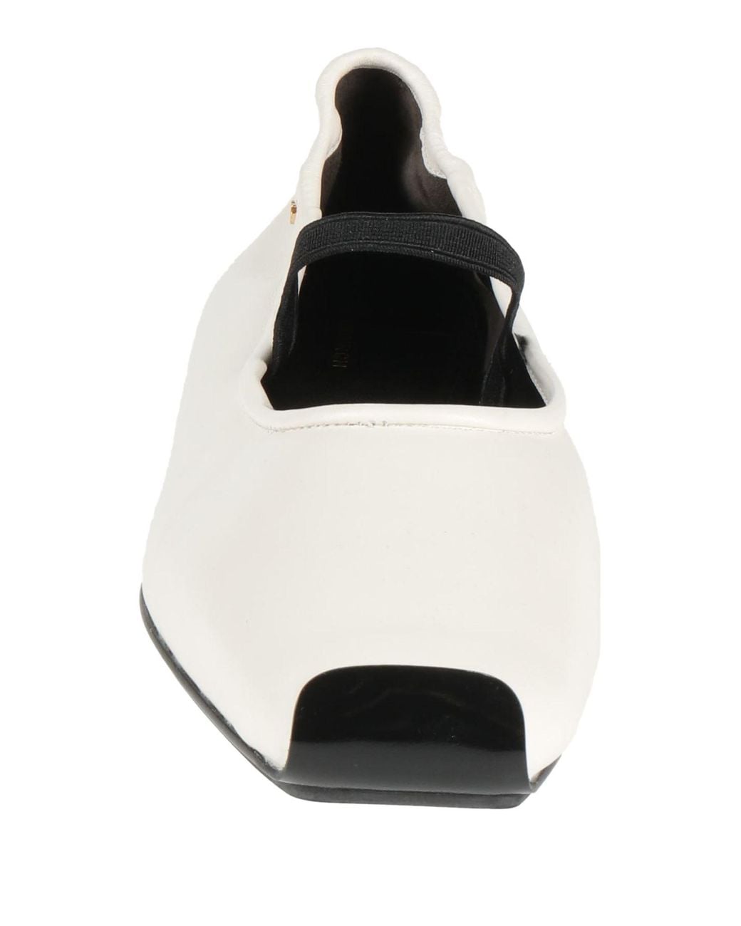 Tory Burch White Ballet Flats