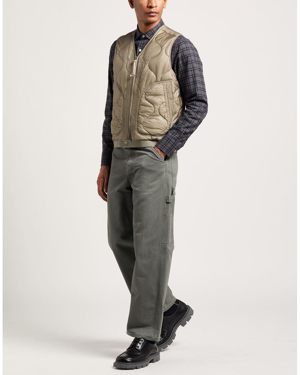 Maison Margiela Gray Pants Cotton for men