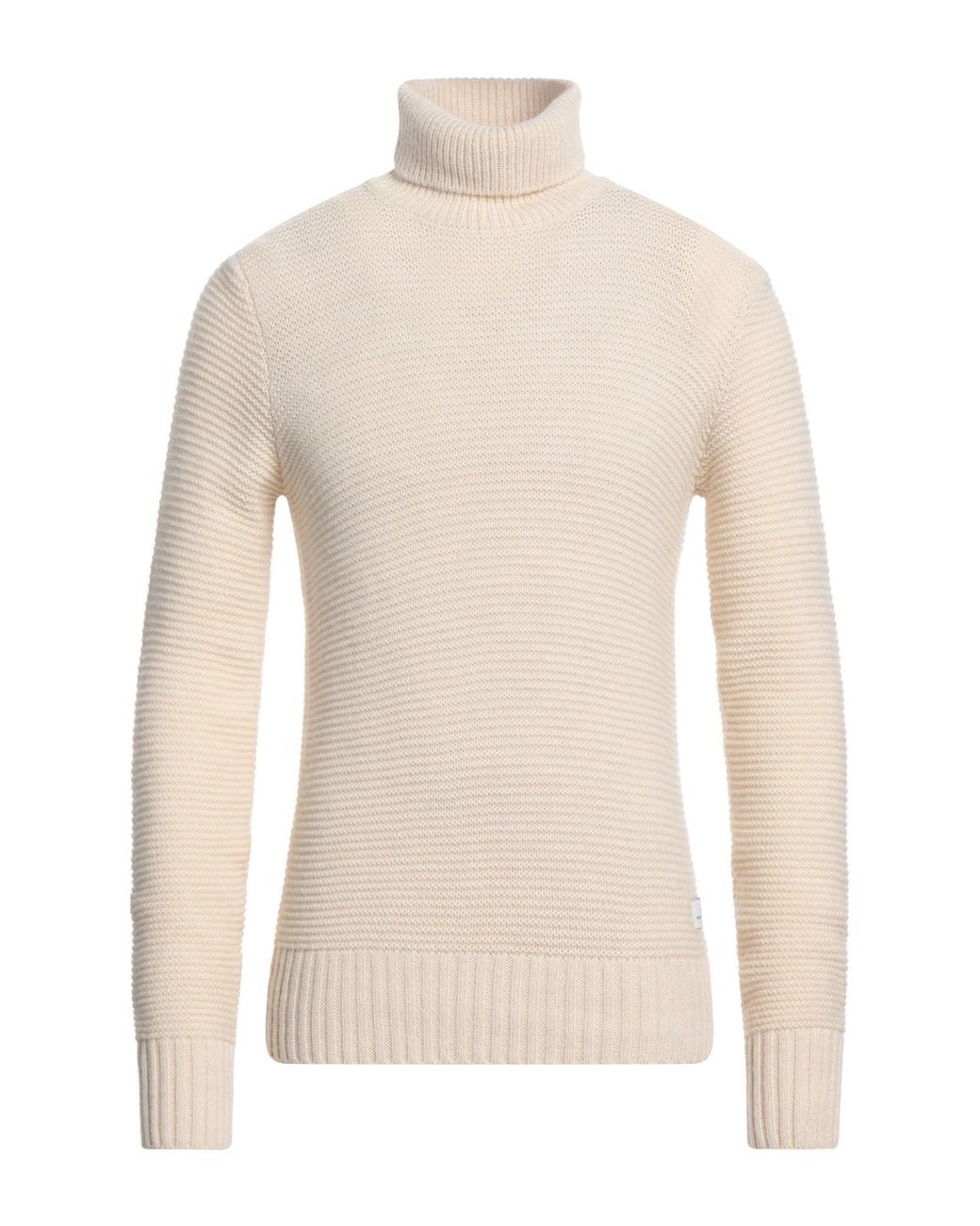 Manuel Ritz White Turtleneck for men