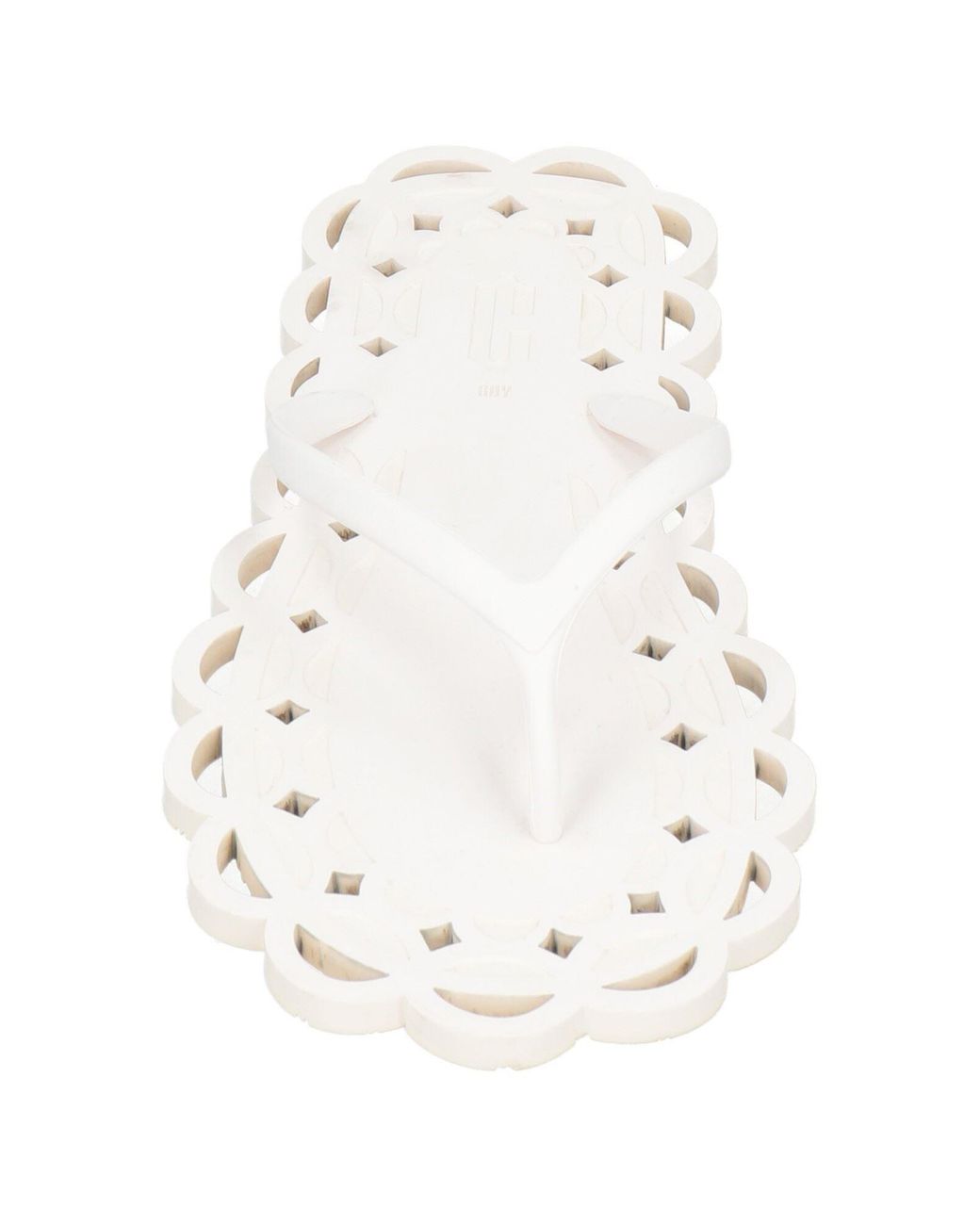 Carlotha Ray White Thong Sandal