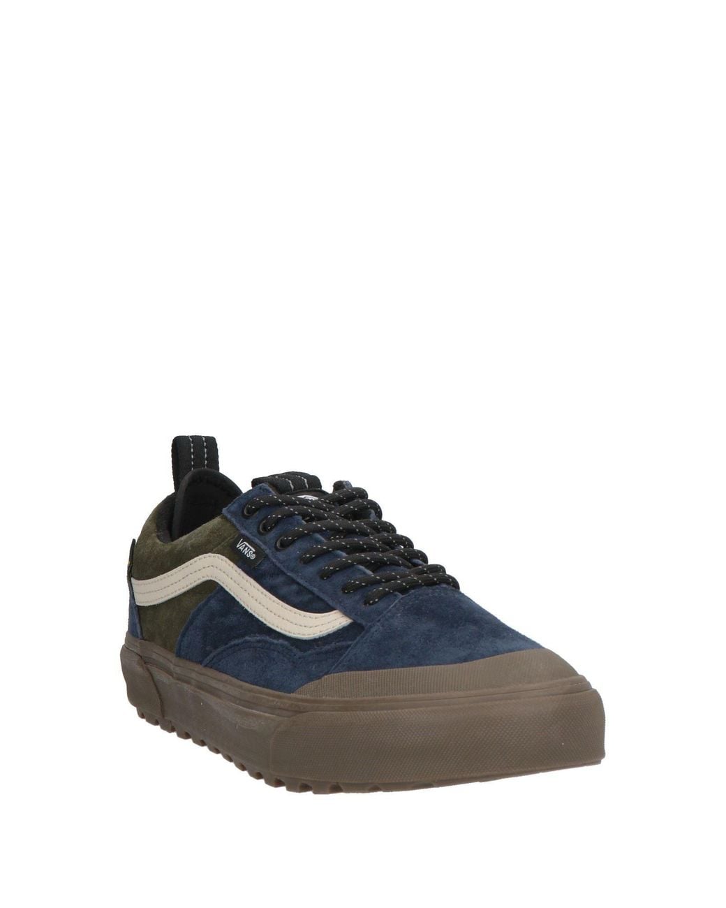 Vans Blue Sneakers Leather for men
