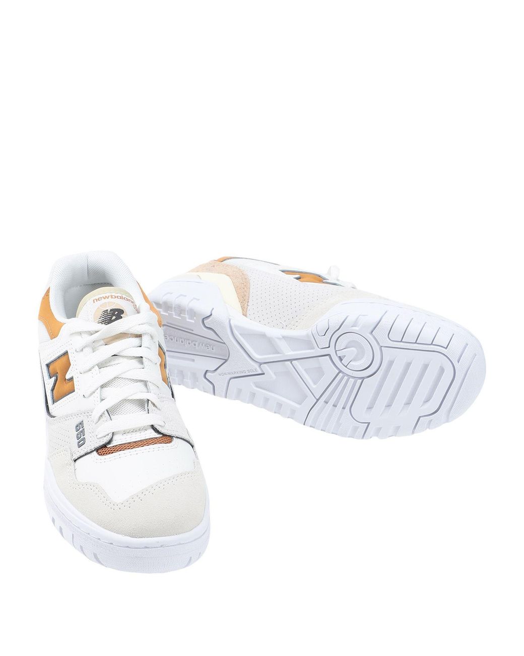New Balance White Trainers