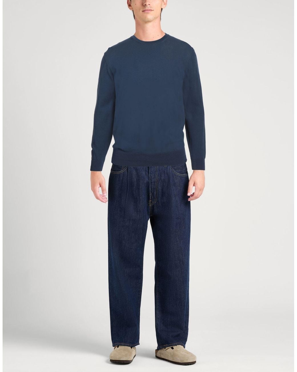 Alpha Studio Pullover in Blue für Herren