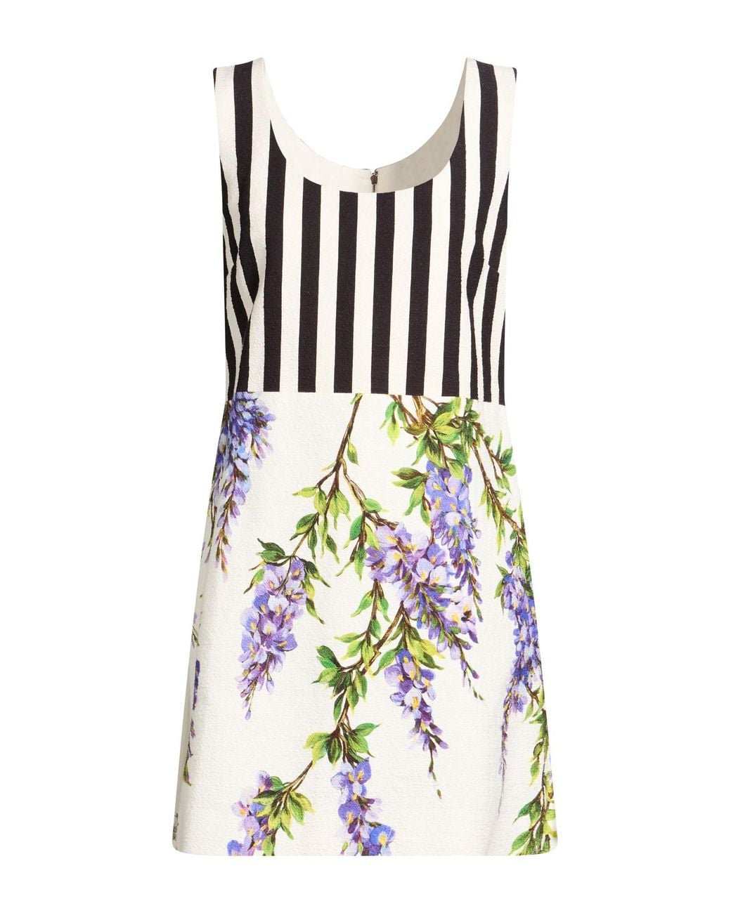 Dolce & Gabbana White Mini Dress Cotton, Elastane