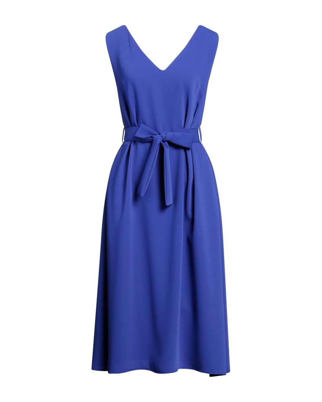 Robe midi P.A.R.O.S.H. en coloris Blue