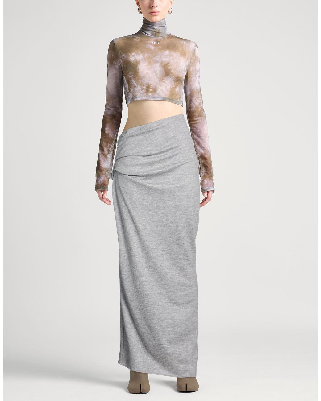 Entire studios Gray Maxi Skirts