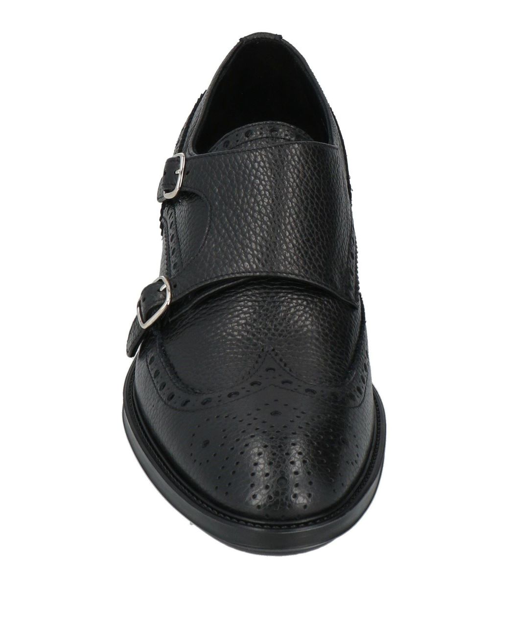 Doucal's Black Loafers Leather for men
