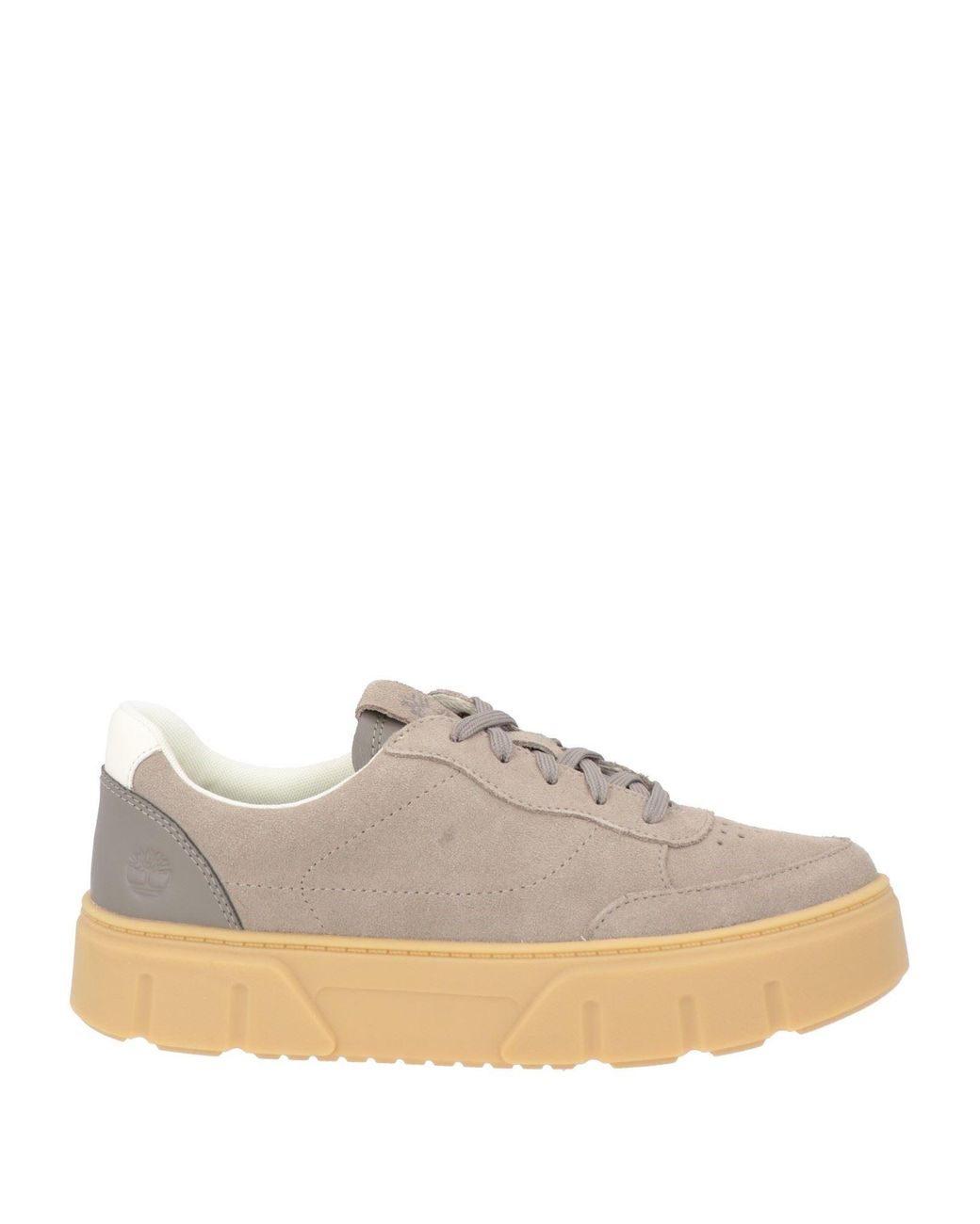 Timberland Gray Sneakers Leather, Synthetic Material