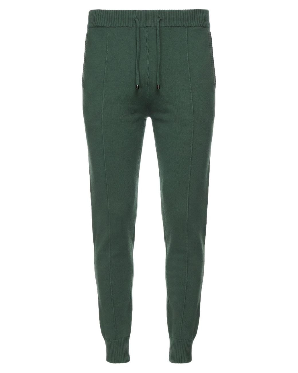 Drumohr Green Military Pants Merino Wool for men