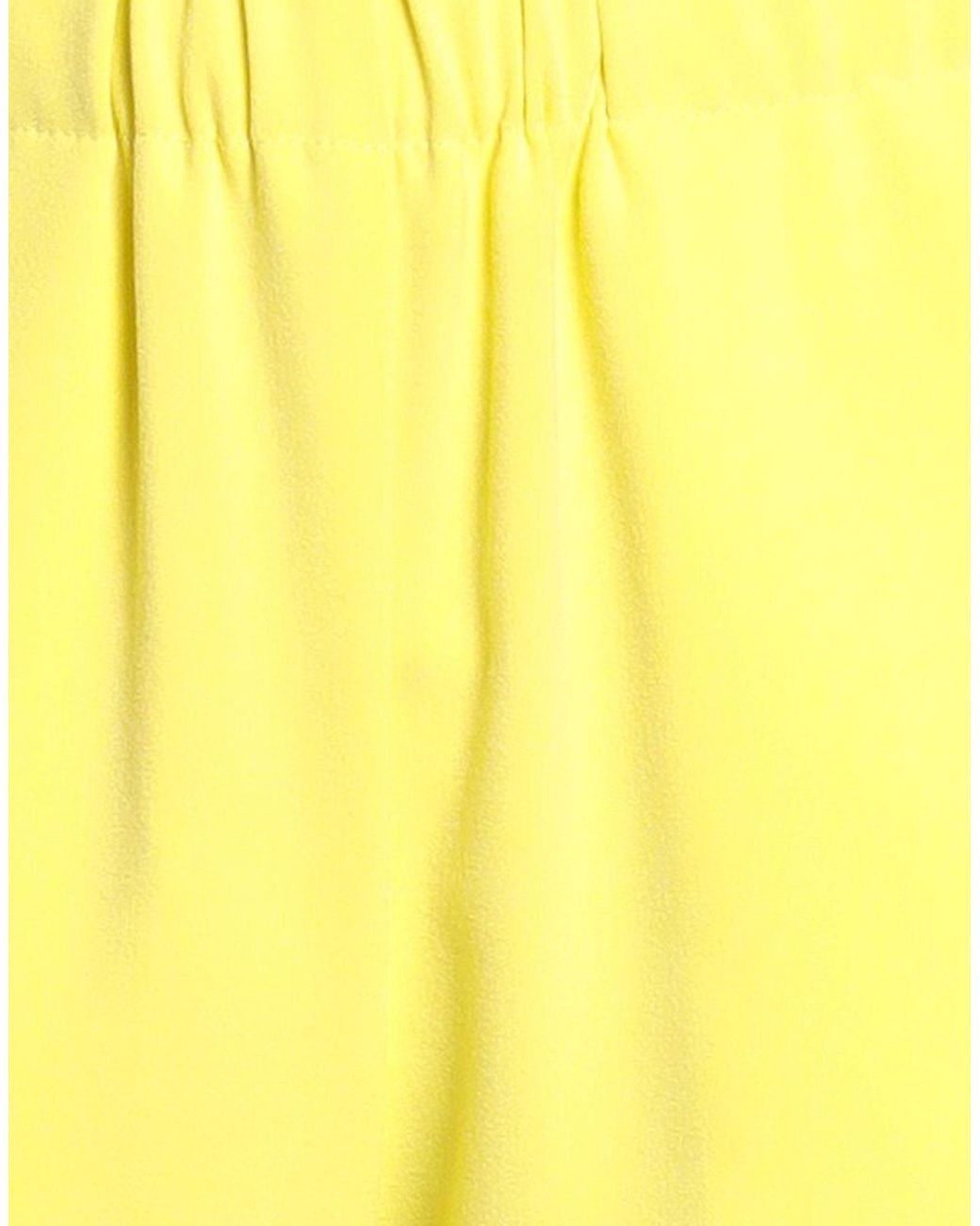 Ottod'Ame Yellow Lime Pants Polyester, Viscose, Elastane