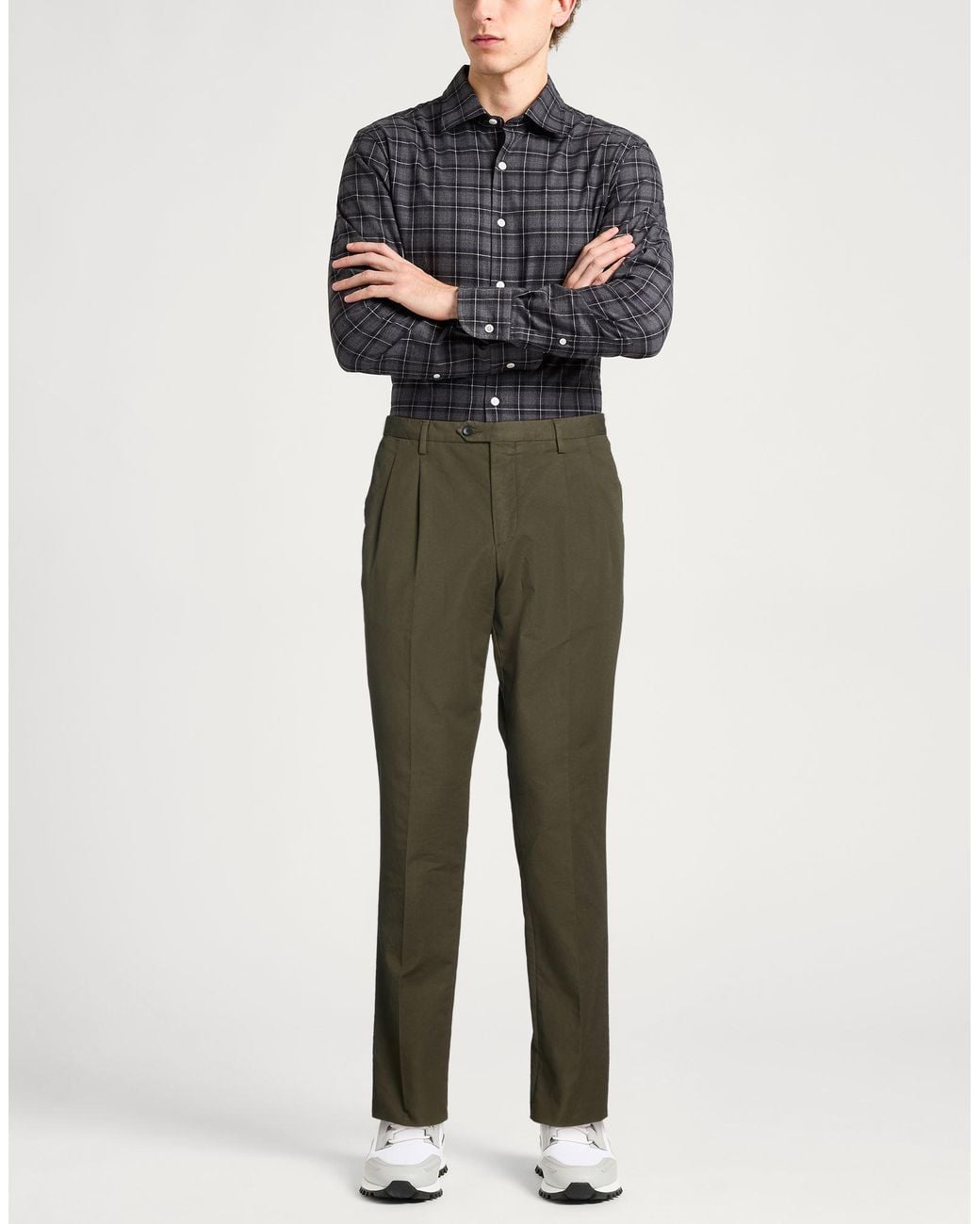 Drumohr Green Trouser for men