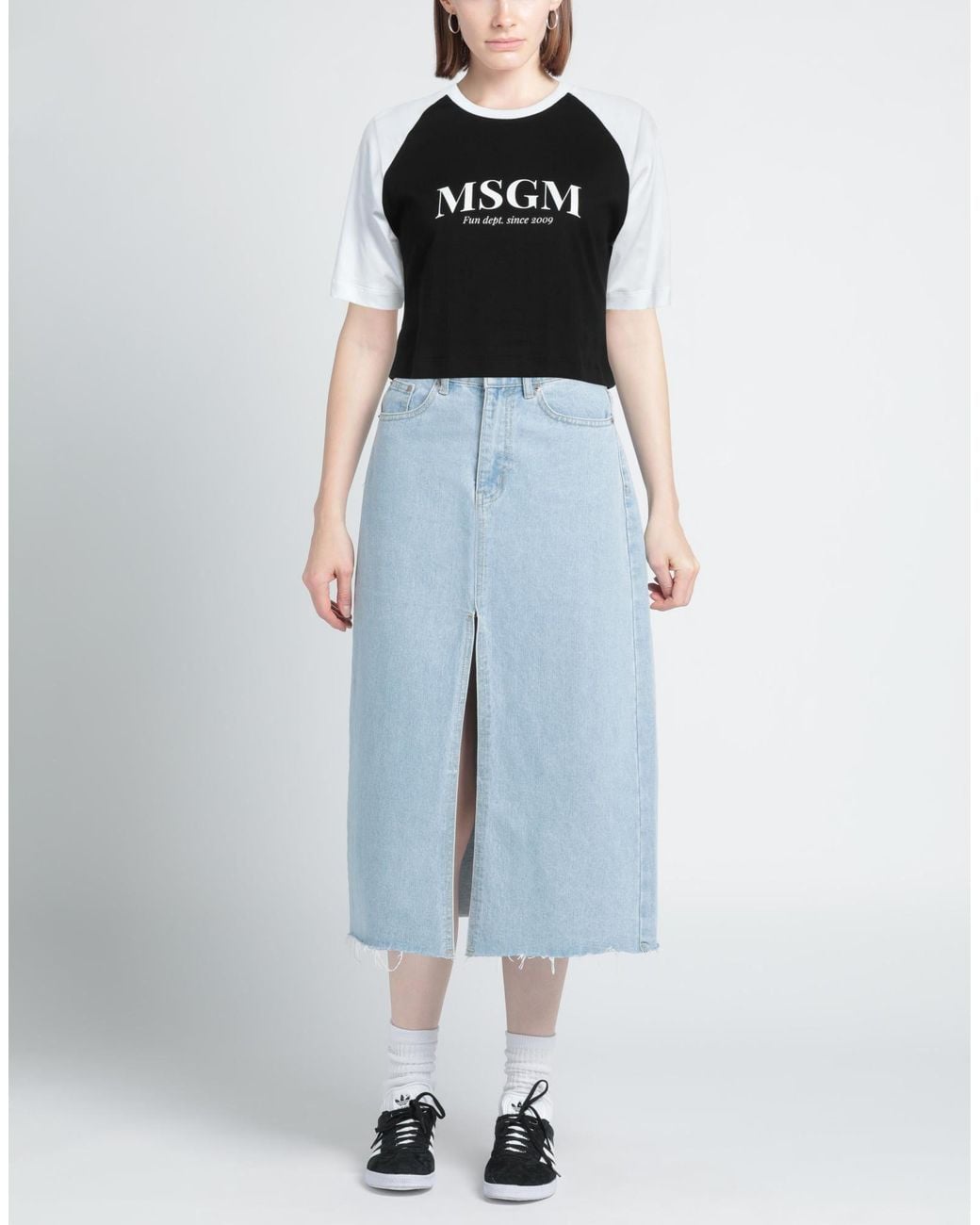MSGM Black T-shirt