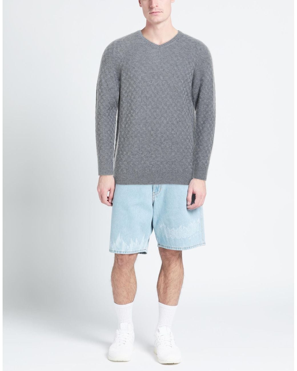 Alpha Studio Gray Jumper for men