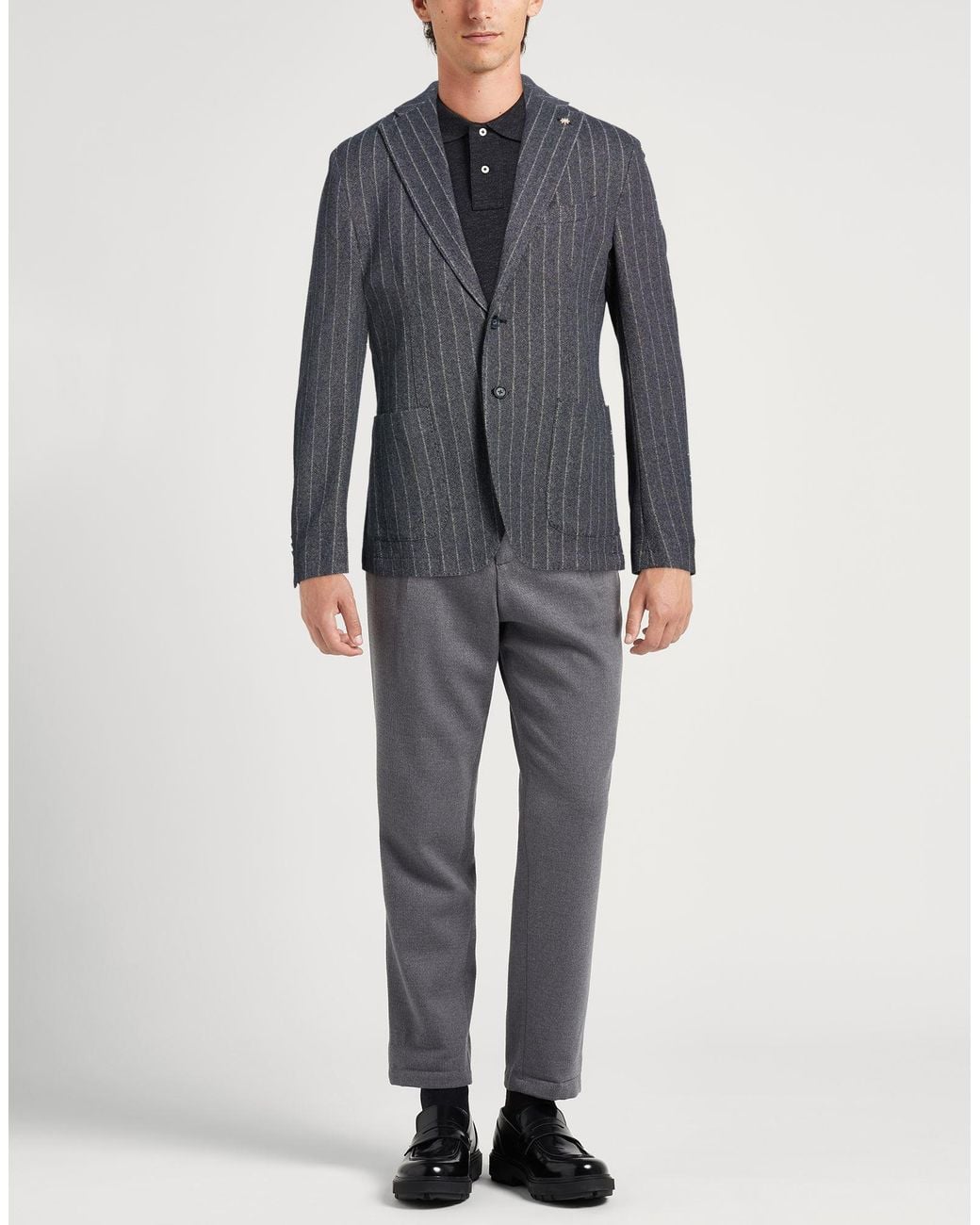 Manuel Ritz Blue Blazers for men