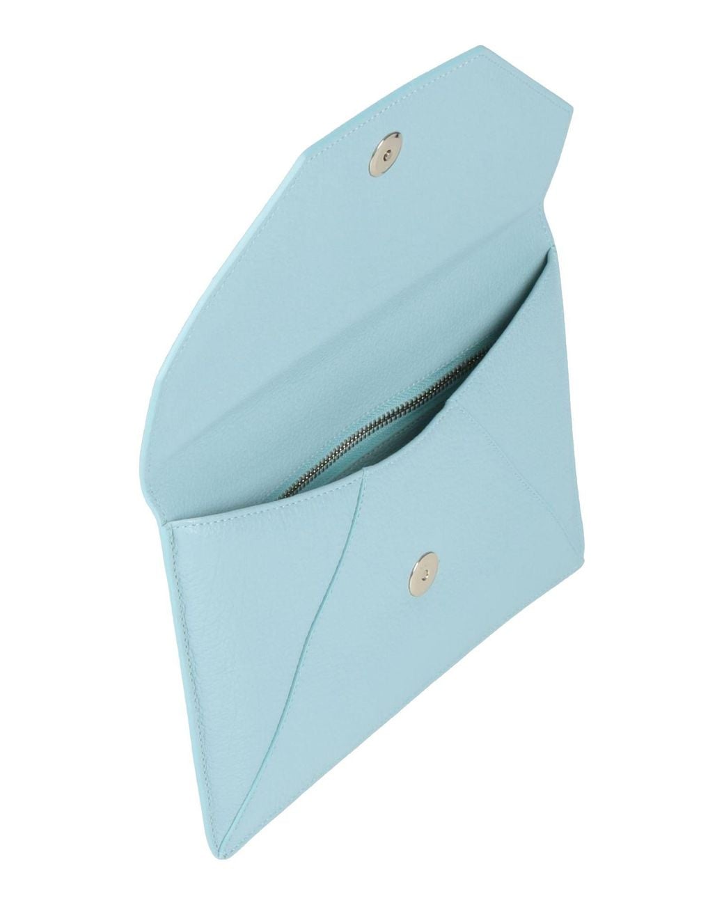 Trussardi Blue Sky Clutch Cowhide