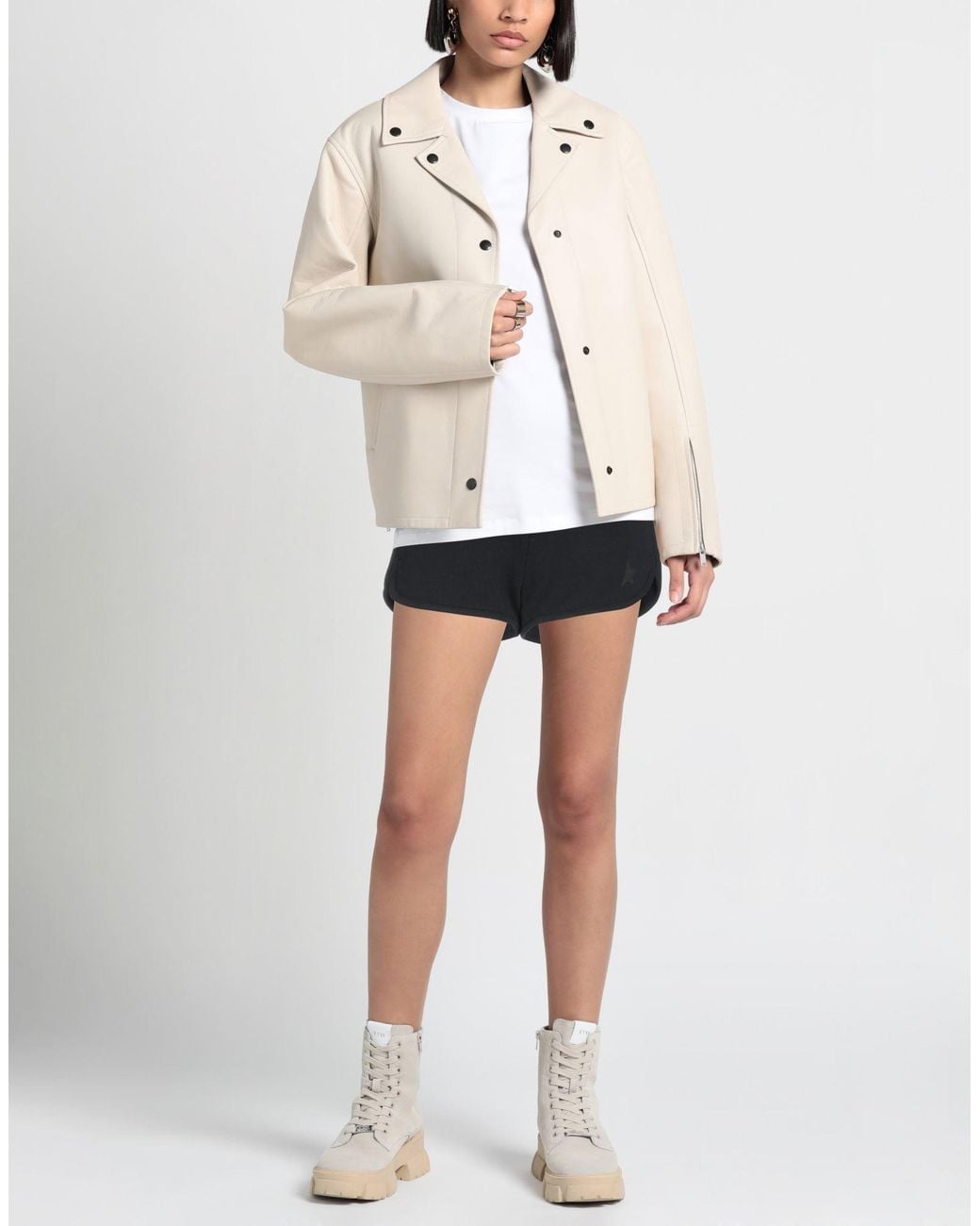 Golden Goose Deluxe Brand Black Shorts & Bermuda Shorts