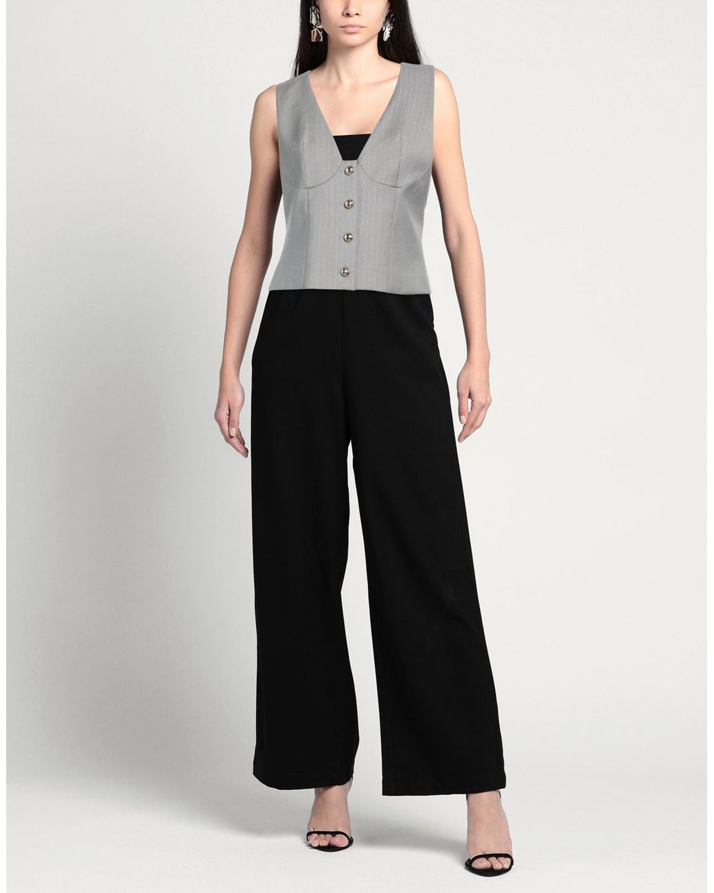 No Secrets Gray Waistcoat