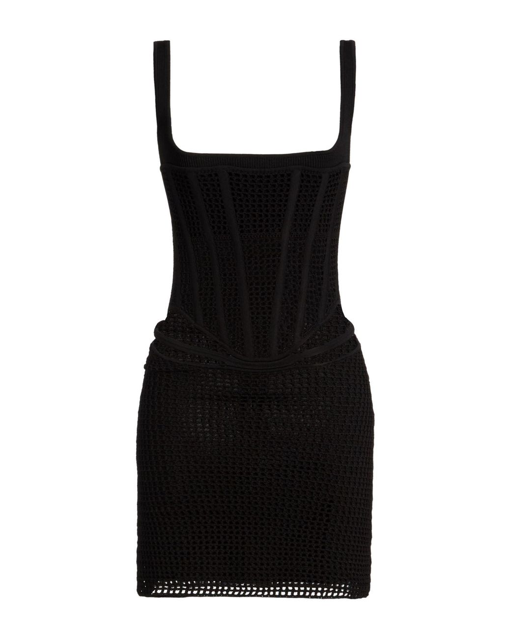 Dion Lee Black Mini Dress