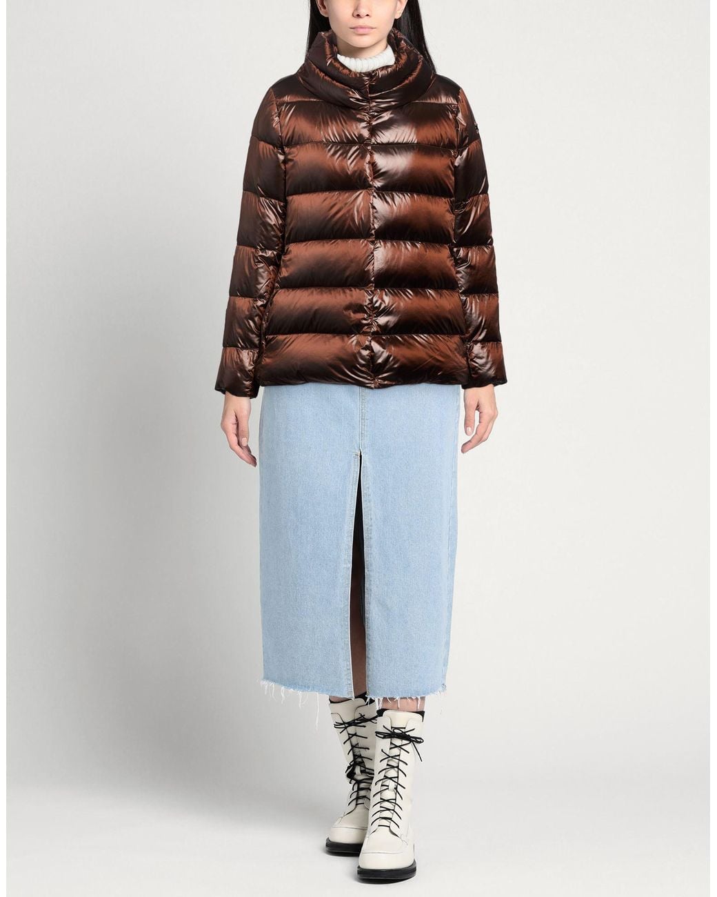No Secrets Brown Puffer