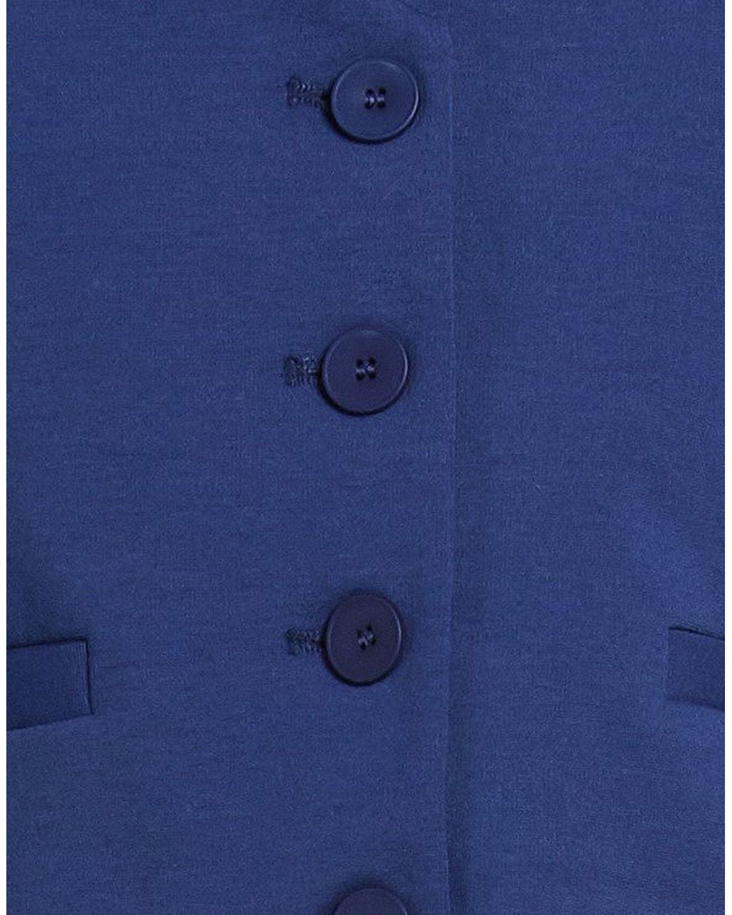 Dixie Blue Tailored Vest Polyester, Viscose, Elastane