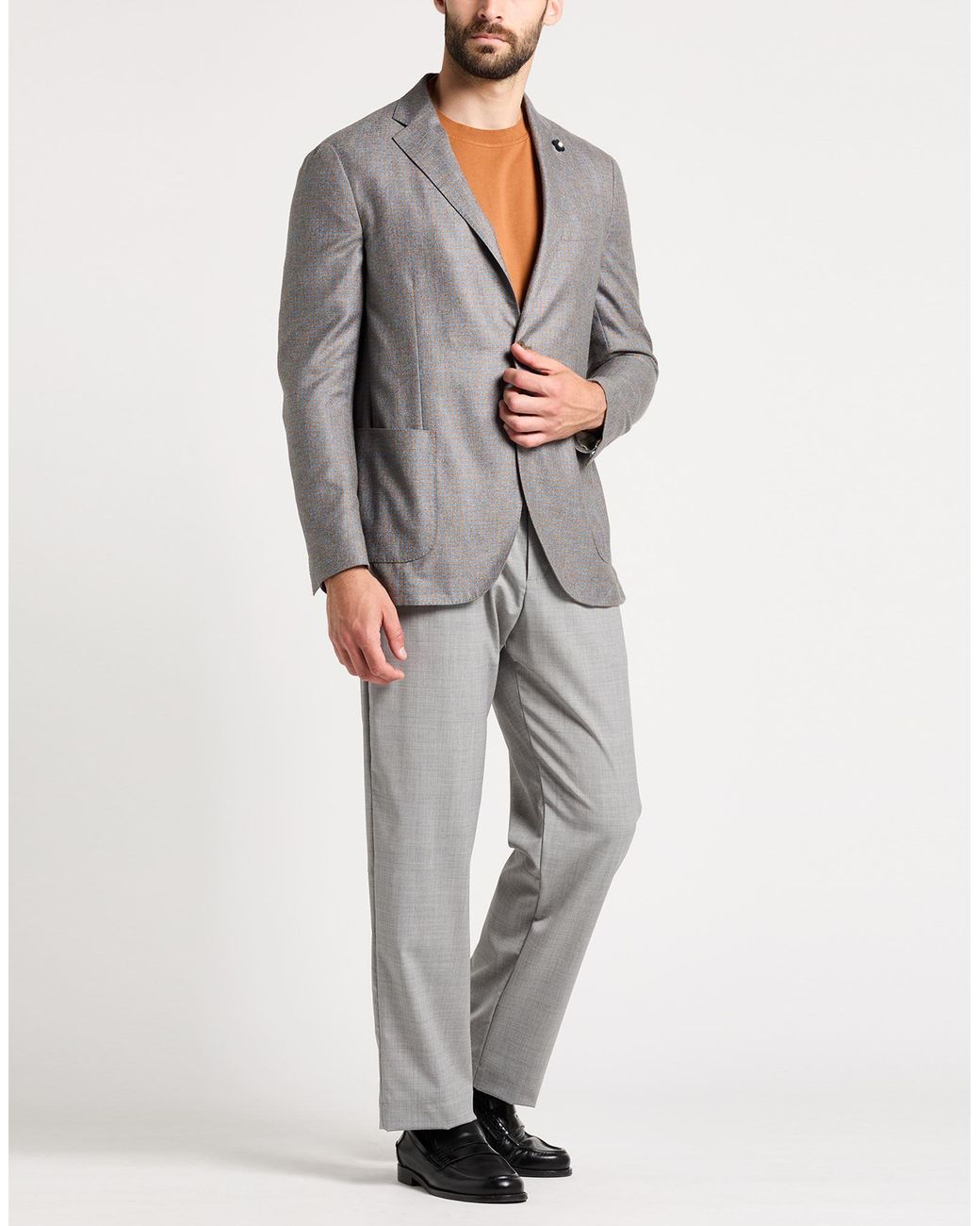 Lardini Gray Blazers for men