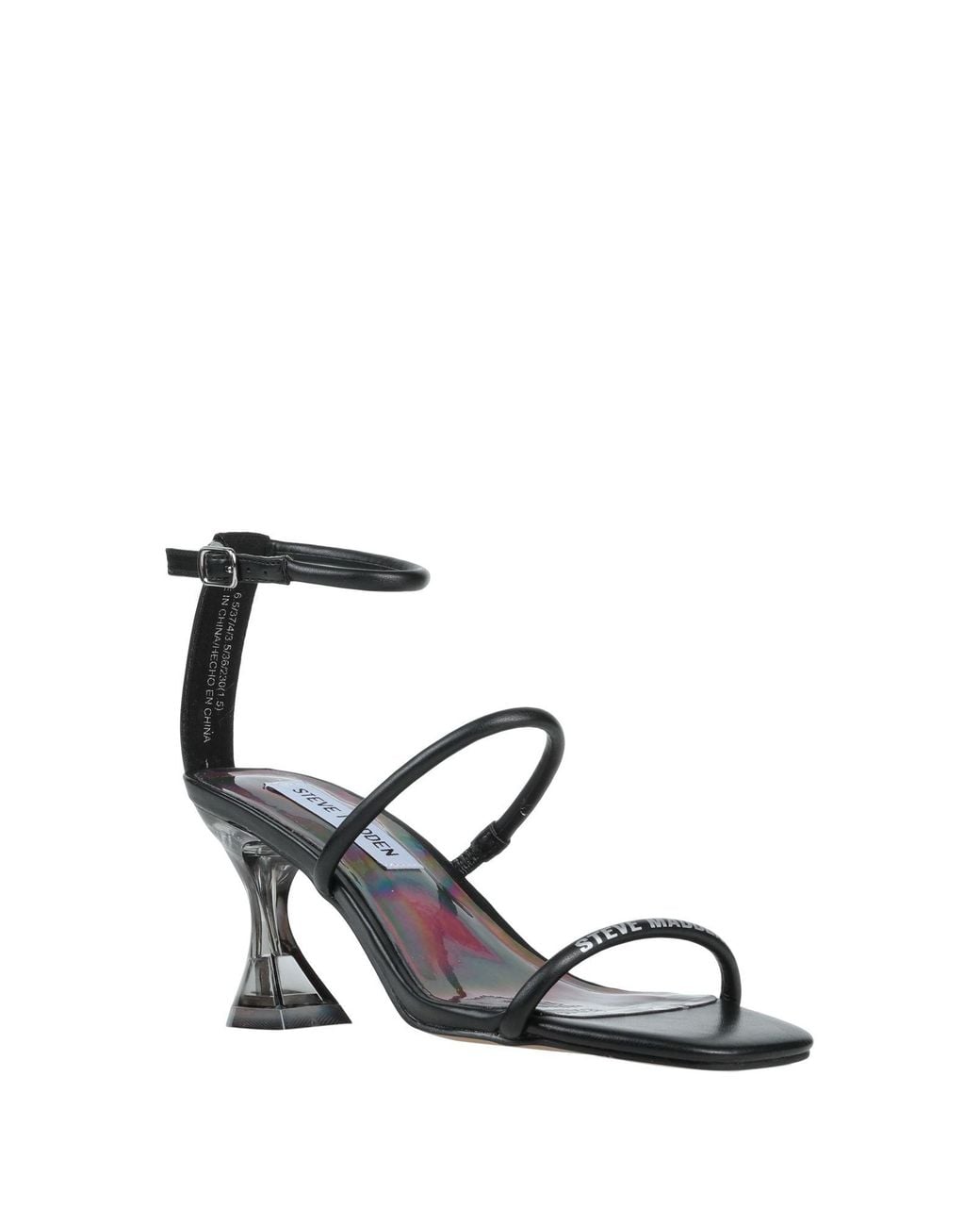 Steve Madden Black Sandals