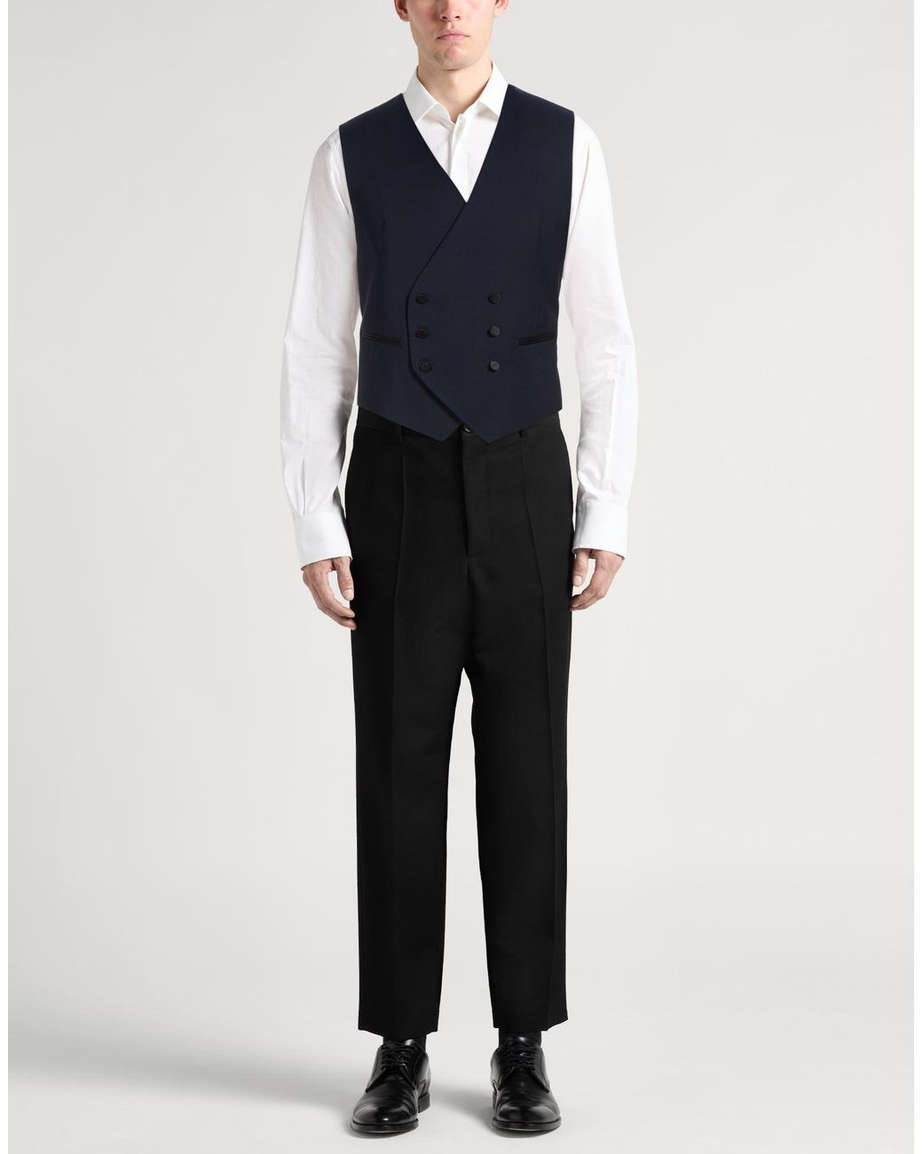 Tagliatore Blue Tailored Vests for men