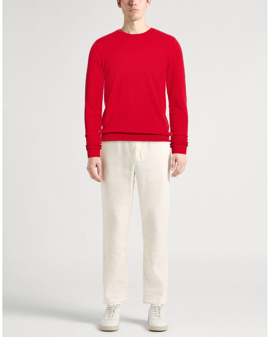 Pullover Roberto Collina de hombre de color Red