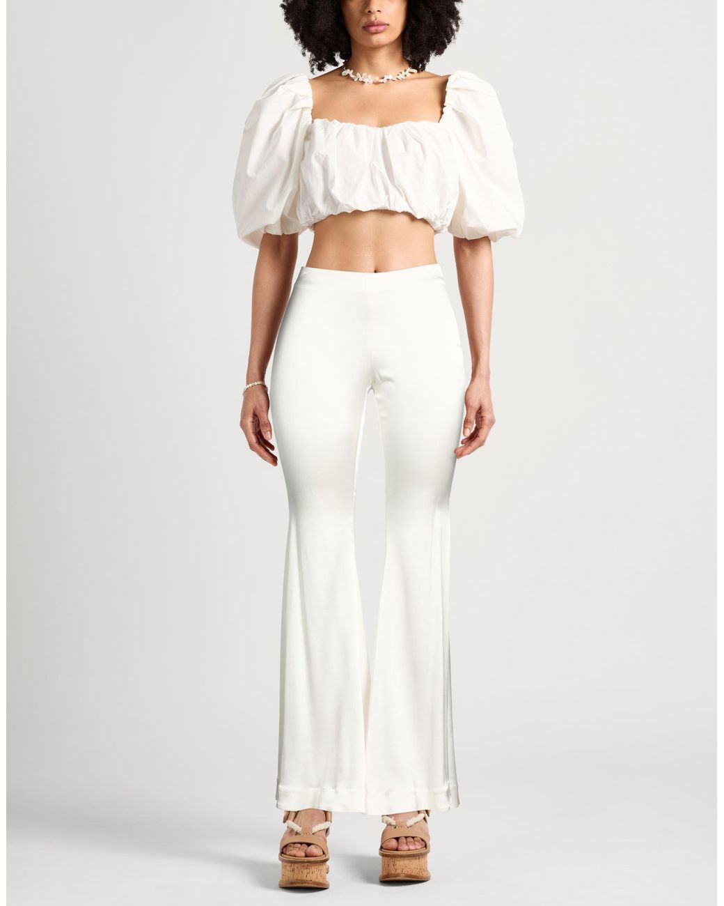 Amen White Trouser