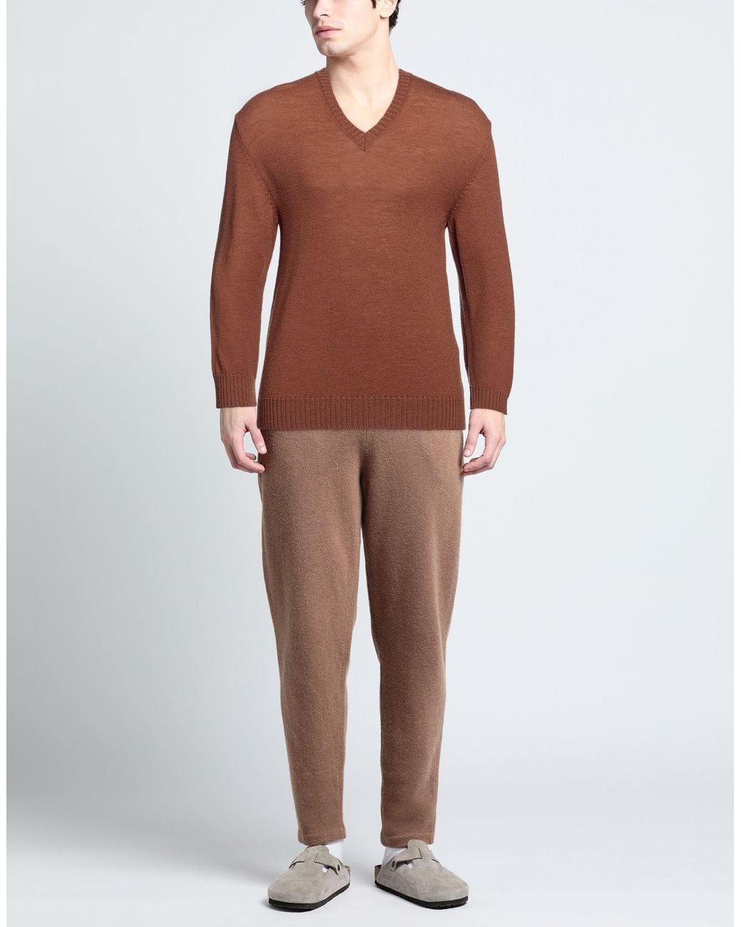 Eleventy Brown Sweater for men