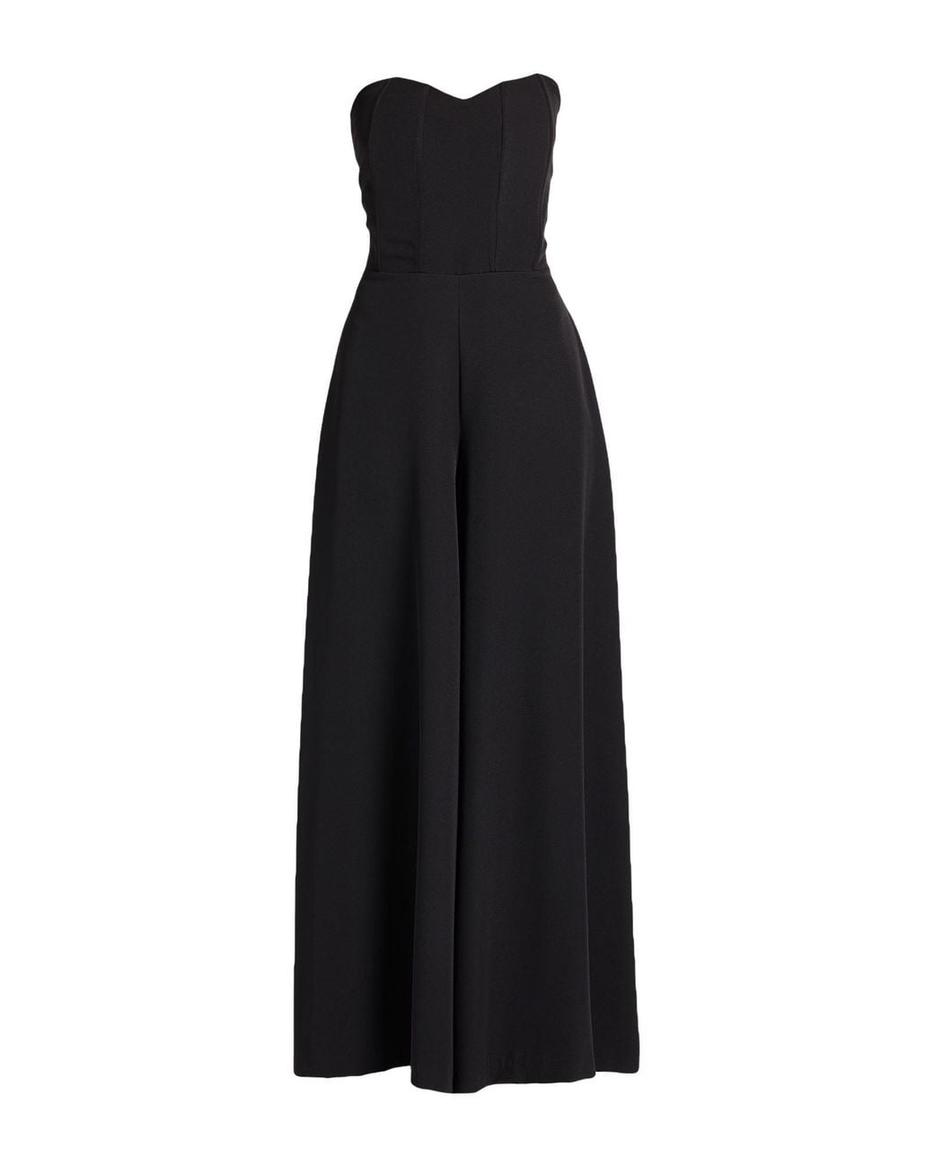 Siste's Black Jumpsuit Polyester, Elastane