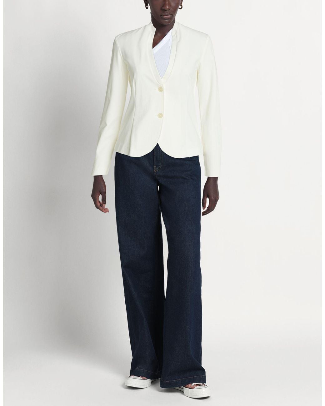 European Culture White Jacket