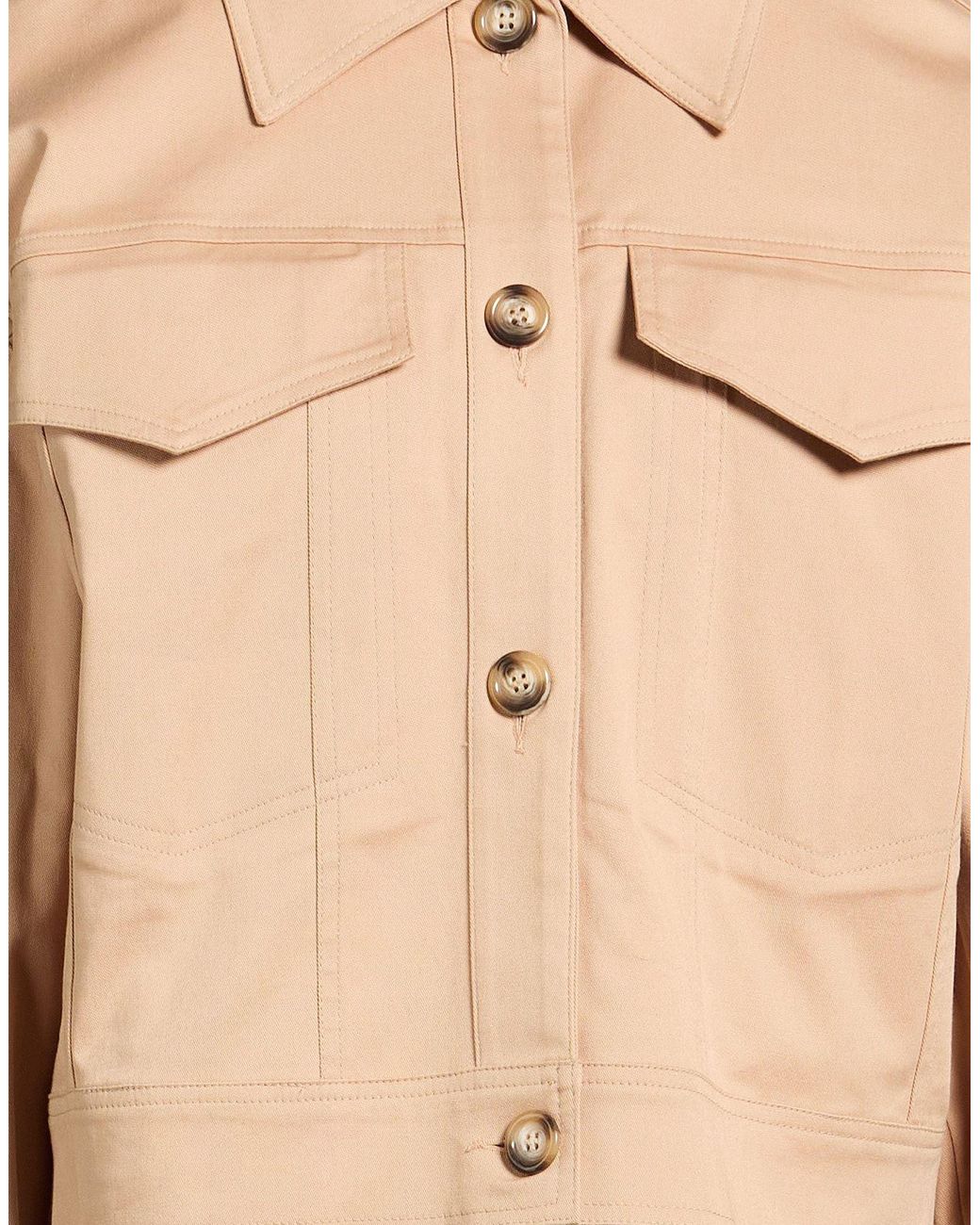 Kaos Natural Camel Jacket Cotton, Elastane