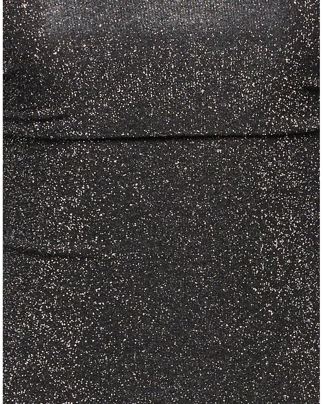 Jucca Black Charcoal Top Viscose, Polyester, Polyamide, Elastane