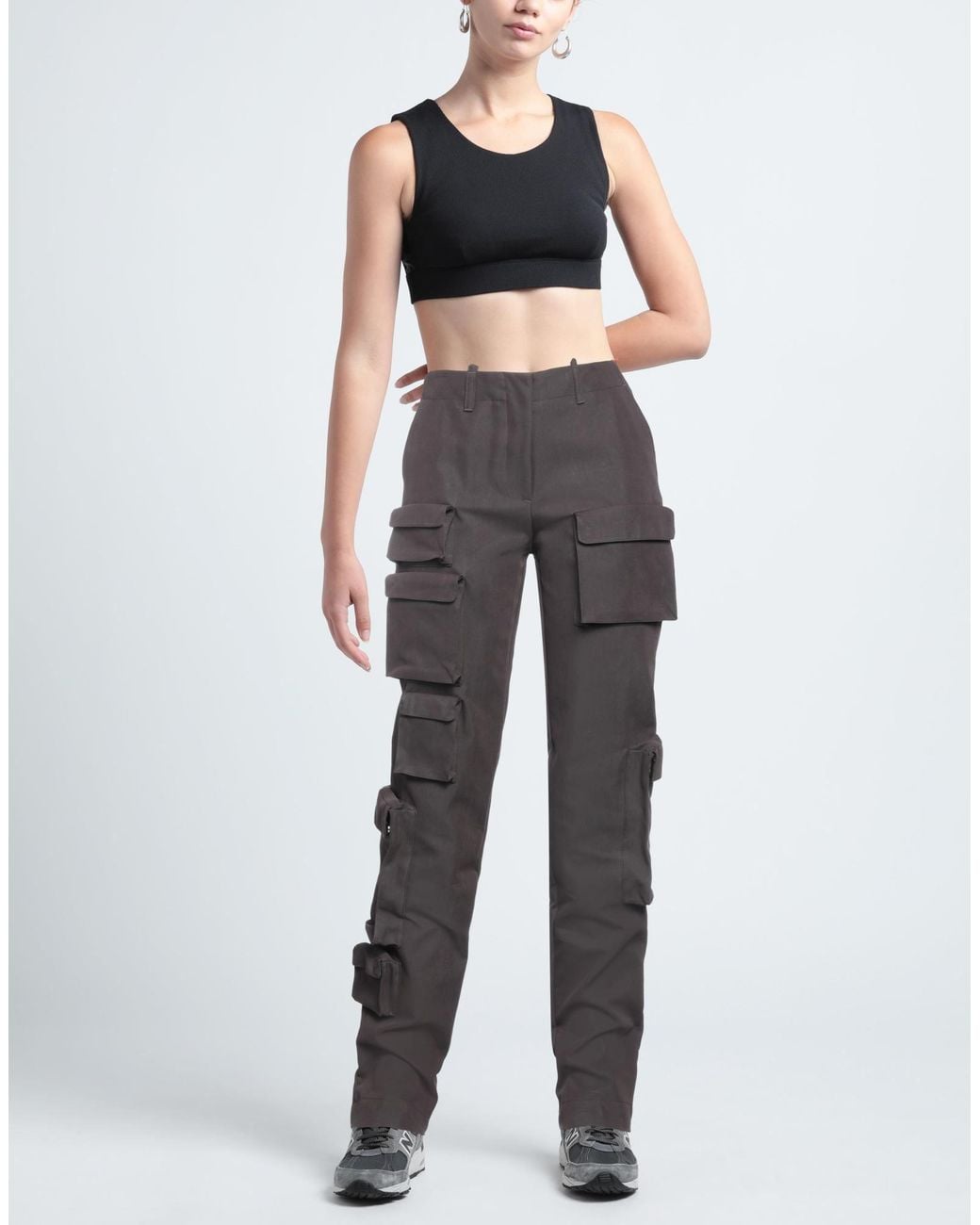 Off-White c/o Virgil Abloh Gray Pants