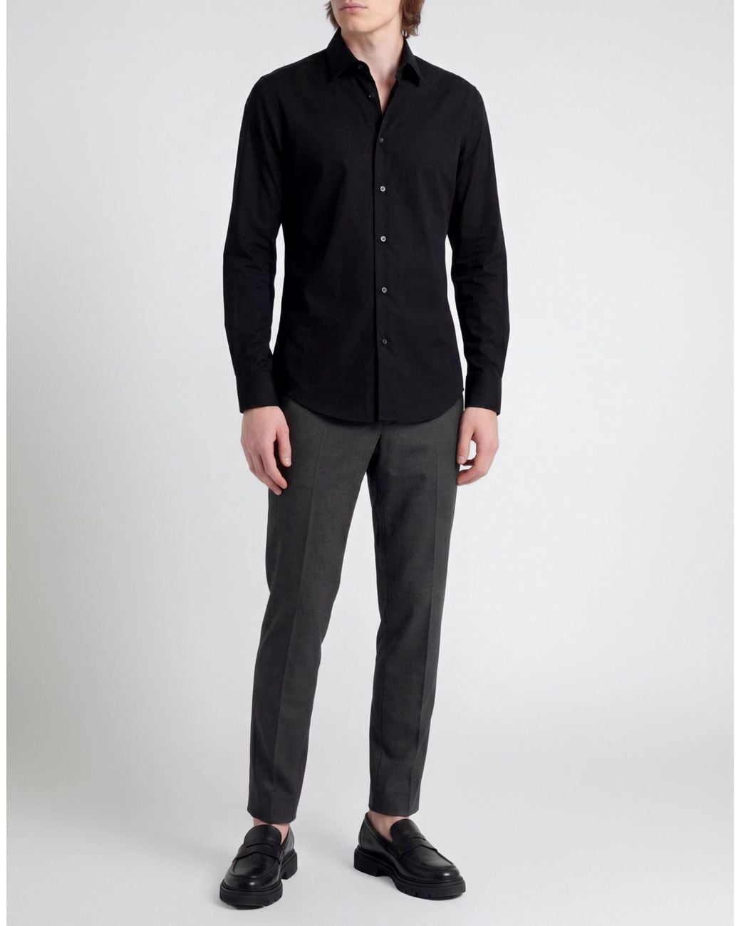 Paolo Pecora Blue Shirts for men